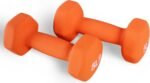 Fitvids Neoprene Dumbbell Hand Weights, Anti-Slip, Anti-roll, Hex Shape Colorful, Pair or Set with Stand - Image 3