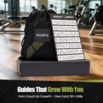 Home Suspension Training Kit with Suspension Trainer, Straps & Bands – Adjustable Full-Body Workout System for Home Gym, Yoga, Pilates, Travel | Compact Design - Image 5