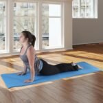 Thick Yoga Mat - Double Sided 1/2-Inch Workout Mat - 72x24-Inch Exercise Mat for Home Gym Fitness or Pilates with Carrying Strap by Wakeman - Image 3