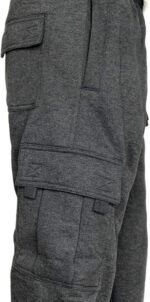 CEHT Men's Cargo Sweatpants Joggers Casual Pants with Pockets for Hiking Athletic Workout - Image 4