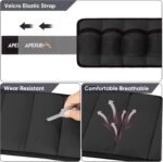 APEXUP 10lbs/Pair Adjustable Ankle Weights for Women and Men, Modularized Leg Weight Straps for Yoga, Walking, Running, Aerobics, Gym - Image 4