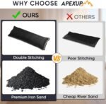 APEXUP 10lbs/Pair Adjustable Ankle Weights for Women and Men, Modularized Leg Weight Straps for Yoga, Walking, Running, Aerobics, Gym - Image 6