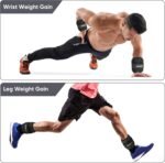 APEXUP 10lbs/Pair Adjustable Ankle Weights for Women and Men, Modularized Leg Weight Straps for Yoga, Walking, Running, Aerobics, Gym - Image 8