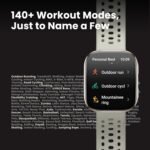 Amazfit Bip 6 Smart Watch 46mm, 14 Day Battery, 1.97" AMOLED Display, GPS & Free Maps, AI, Bluetooth Call & Text, Health, Fitness & Sleep Tracker, 140+ Workout Modes, 5 ATM Water-Resistance, Black - Image 4