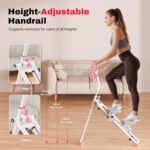 Home Vertical Climber, Full-Body Cardio Machine with Adjustable Handles, Steel Frame & Digital Monitor - Image 5