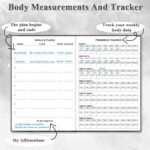 Fitness Planner Workout Planner for Woman and Man, Fitness Planner for Women & Men A5 Hardcover Workout JournalPlanner to Track Weight Loss, GYM, Bodybuilding Progress Daily Health & Wellness - Image 4