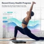 Posture Scale for Body Weight, Digital Bathroom Smart Scale, 13 Body Composition Analyzer Sync Weight Scale BMI Health Monitor Sync Apps 400lbs - Black - Image 4