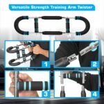 Twister Arm Trainer – Adjustable Chest Expander & Upper Body Workout Bar for Men & Women – Heavy Duty Strength Training Tool for Home Fitness, Muscle Toning & Endurance - Image 6