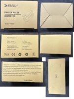 ESPOO Pulse Oximeter with 20 Memory, Oxygen Monitor Fingertip 4 Color TFT Display(SPO2), Alarm & Brightness Adjustable, Batteries & Lanyard Include(White&Blue) - Image 11