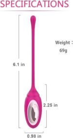 Pelvic Floor Muscle Trainer Kegel Weight Training for Tightening & Strengthen - Beginner to Intermediate Friendly Kegel Weights 69g Ball [Non-Electric] - Image 3