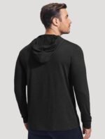 PINSPARK Lightweight Pullover Hoodies for Men Long Sleeve Hoodie for Golf Gym Workout Athletic Sweatshirt - Image 4