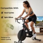 Tommaso Women's Cycling Shoes with Pre-Installed SPD Cleats — Easy to Walk-in Ventilated SPD Cycling Shoes for Women's Spin Classes and Indoor Bikes — Comfortable on Foot and Toebox. - Image 4