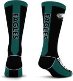 For Bare Feet NFL Unisex Mvp Crew Sock Nfl Large - Image 3
