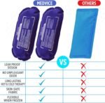 Reusable Hot and Cold Ice Packs for Injuries (3-Piece Set), Joint Pain, Muscle Soreness and Body Inflammation - Reusable Gel Wraps - Adjustable & Flexible for Knees, Back, Shoulders, Arms and Legs - Image 8