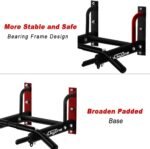 Wall Mount Pull Up Bar, Heavy Duty Steel Joist Mount Chin Up Bar, Pull-Up Bar With Wood Mount and Wall Mount Screws - Image 4