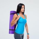 Fitvids Yoga Mat, 1/2-Inch Extra Thick High Density Exercise Mat, Anti-Tear Exercise Yoga Mat with Carrying Strap, Suitable for Various Yoga Exercises - Image 5