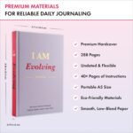 iAmEvolving Journal – Guided Gratitude & Goal Planner with Habit Tracker, Mindfulness Prompts & Daily Reflection | Undated 6-Month Self-Care & Wellness Notebook for Personal Growth (Lavender) - Image 4