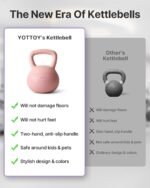 YOTTOY Soft Kettlebell,Kettlebell Anti-Slip Grip Weight for Home Workouts, Kettlebells Set Strength and Safety Guaranteed - Image 4
