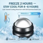 Cold Massage Roller Ball - Stocking Stuffers Gifts for Men Women Teens Boys，Stays Cold for 6 Hours,Sports Fitness Relaxations Gift,Rapidly Relieve Muscle Pain and Tension - Image 3