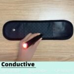 Upgraded Grounding Wrist Strap, Black Therapy Wristband Improves Sleep Reduces Pain and Inflammation, Increases Energy Grounded Bracelet 12.5"x3.3" - Image 5