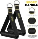 Home Resistance Training Kit, Workout Straps for Home, Adjustable Resistance Trainer with Handles, Door Anchor and Carrying Bag for Gym - Image 3