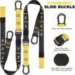 Home Resistance Training Kit, Workout Straps for Home, Adjustable Resistance Trainer with Handles, Door Anchor and Carrying Bag for Gym - Image 4