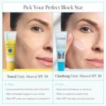 Bliss Block Star Clarifying Daily Mineral Sunscreen Broad Spectrum SPF 30, Blendable Pore Safe Formula for Blemish Prone Skin with Salicylic Acid and Witch Hazel, 1.4 Fl Oz - Image 8