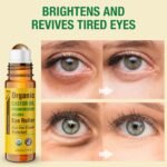 Seven Minerals Castor Oil Roll On Eye Roller for Under Eye Bags, Dark Circles & Wrinkles - Powerful Organic Blend of Castor, Frankincense & Jojoba - Brighten, and Revitalize Skin & Face - 0.33 fl oz - Image 3