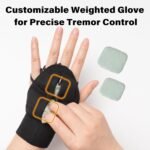 Weighted Gloves for Tremors, Wrist Weights for Hand Tremors and Parkinsons Patients, Steady Hand Adjustable Weighted Gloves (Patent Pending) - Image 4