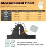 Weighted Gloves for Tremors, Wrist Weights for Hand Tremors and Parkinsons Patients, Steady Hand Adjustable Weighted Gloves (Patent Pending) - Image 6