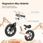 Balance Bike 2 Year Old, 2-5 Year Old Toddler Balance Bike, No Pedal Bikes with Adjustable Handlebar & Seat, 2 3 4 5 Year Old Boyds Girls Birthday Gifts Toys - Image 3