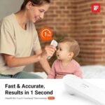 iHealth No-Touch Forehead Thermometer for Adults, Kids, Babies - 1s Fast Accurate, 3 Ultra-Sensitive Sensors, Quiet Vibration Feedback, Digital Large LED Digits, Easy to Use for Home & Nurses, PT3 - Image 3