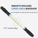 Muscle Roller Stick Ctwctr Massage Roller for Lymphatic Drainage, Cellulite Massager, Leg Massager for Circulation and Pain Relief, Deep Tissue & Trigger Point Massage - Image 4