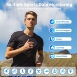 Ultra-Thin Smart Ring for Women Men,Sleep Tracker Ring with Heart Rate, Waterproof Fitness Ring for Activity Monitoring/Steps/Calories,No Subscription Fee,for iSO & Android (Silver,12#) - Image 4