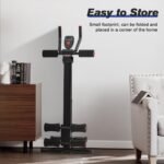 RELIFE REBUILD YOUR LIFE AB Workout Machine Adjustable Ab Trainer Foldable Ab Cruncher Strength Training Equipment for Home Gym Blue 440 LBS - Image 5