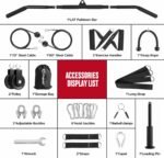 FitBeast Pulley System Gym, Cable Weight Pulley System for Gym LAT Pulldown, Biceps Curl Workout, Ideal Home Gym Equipment for Forearm, Shoulder, Strength Training - Image 4