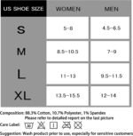 CS CELERSPORT 6 Pairs Ankle Athletic Running Socks Low Cut Sports Tab Socks for Men and Women - Image 3