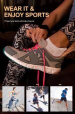 CS CELERSPORT 6 Pairs Ankle Athletic Running Socks Low Cut Sports Tab Socks for Men and Women - Image 5