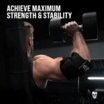 Gymreapers Weightlifting Elbow Wraps (1 Pair) - Flexible 40'' Elbow Compression Strap & Joint Support Brace - for Bench Press, Powerlifting, and Pressing - Image 3