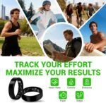 Smart Ring - Free SpO2 Sleep Tracker | No Subscription | IP68 Waterproof Fitness Tracker | 24/7 Activity Monitor | Step Counter & Tracking | Sleep & Workout Accessory Black 8 - Image 4
