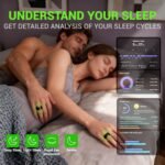 Smart Ring - Free SpO2 Sleep Tracker | No Subscription | IP68 Waterproof Fitness Tracker | 24/7 Activity Monitor | Step Counter & Tracking | Sleep & Workout Accessory Black 8 - Image 6