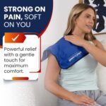 Gel Soft Flexible Ice Pack for Injuries Reusable - (Large: 11"x14.5") for Hip, Shoulder, Knee, Back - Comfy Cold Pack Compress for Swelling, Bruises, Surgery - Image 4