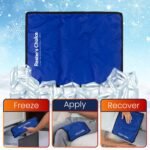 Gel Soft Flexible Ice Pack for Injuries Reusable - (Large: 11"x14.5") for Hip, Shoulder, Knee, Back - Comfy Cold Pack Compress for Swelling, Bruises, Surgery - Image 5