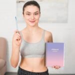 DOURA Workout Journal for Women, Fitness Journal, Workout Log Book Planner for Tracking, Progress and Achieving Your Wellness Goals-PUrple Gradient, A5 (5.6" x 8") - Image 7