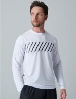 3 Pack: Men's Dry Fit Long Sleeve T Shirts, Lightweight Athletic Performance Tops with Thumb Holes Hiking - Image 3