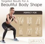 Fabric Resistance Bands Set of 3 for Legs, Glutes, Arms, Booty Bands for Women and Men, Resistance Bands for Working Out, Physical Therapy, Strength Training, Elastic Bands for Exercise - Image 4