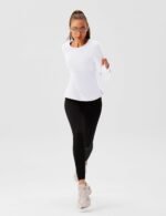 BMJL Womens Long Sleeve Workout Tops UPF 50+ Sun Protection Shirt with Mesh Panel for Athletic Hiking Running - Image 6