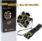 Soccer/Volleyball/Rugby Trainer, Football Kick Throw Solo Practice Training Aid Control Skills Adjustable Waist Belt for Kids Adults - Image 3