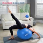 Exercise Ball, Extra Thick Yoga Ball for Workout Pregnancy Stability, 4 Sizes Anti-Burst Balance Ball with Foot Pump - Heavy Duty Fitness Ball Chair for Office, Home & Gym - Image 3