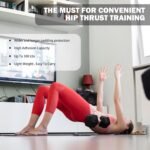 Hip Thrust Belt, Fully Upgraded Hip Thrust Belt for Dumbbells, More Comfortable Hip Thrust Belt, Home Gym Hip Thrust Belt with Wider and Longer Anti-Slip Pads. - Image 3